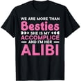 thumbnail image 1 of We Are More Than Besties Best Friend Forever BFF Friendship T-Shirt, 1 of 4