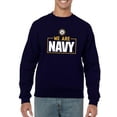 thumbnail image 1 of We Are Navy Sweatshirt Men -Navy Designs, Male 3X-Large, 1 of 4