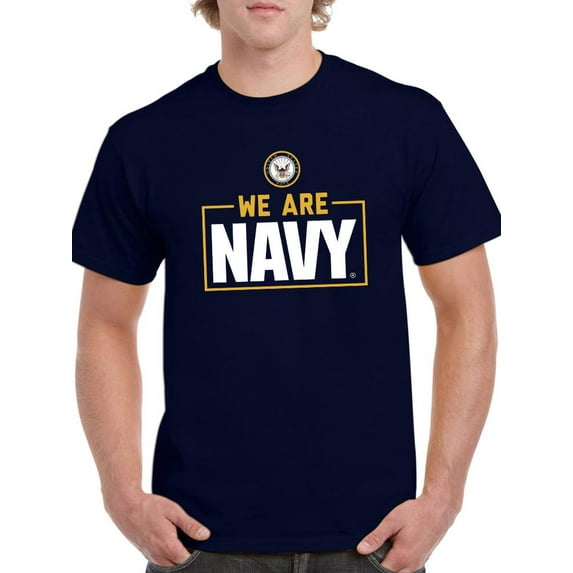 We Are Navy T-Shirt Men -Navy Designs, Male 5X-Large