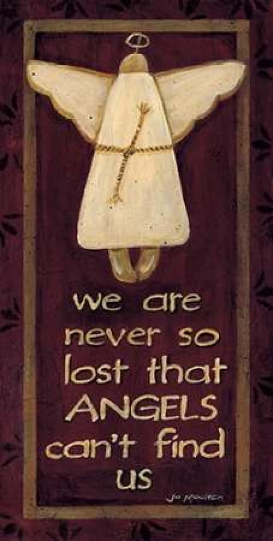 We Are Never So Lost Canvas Art - Jo Moulton (10 x 20)