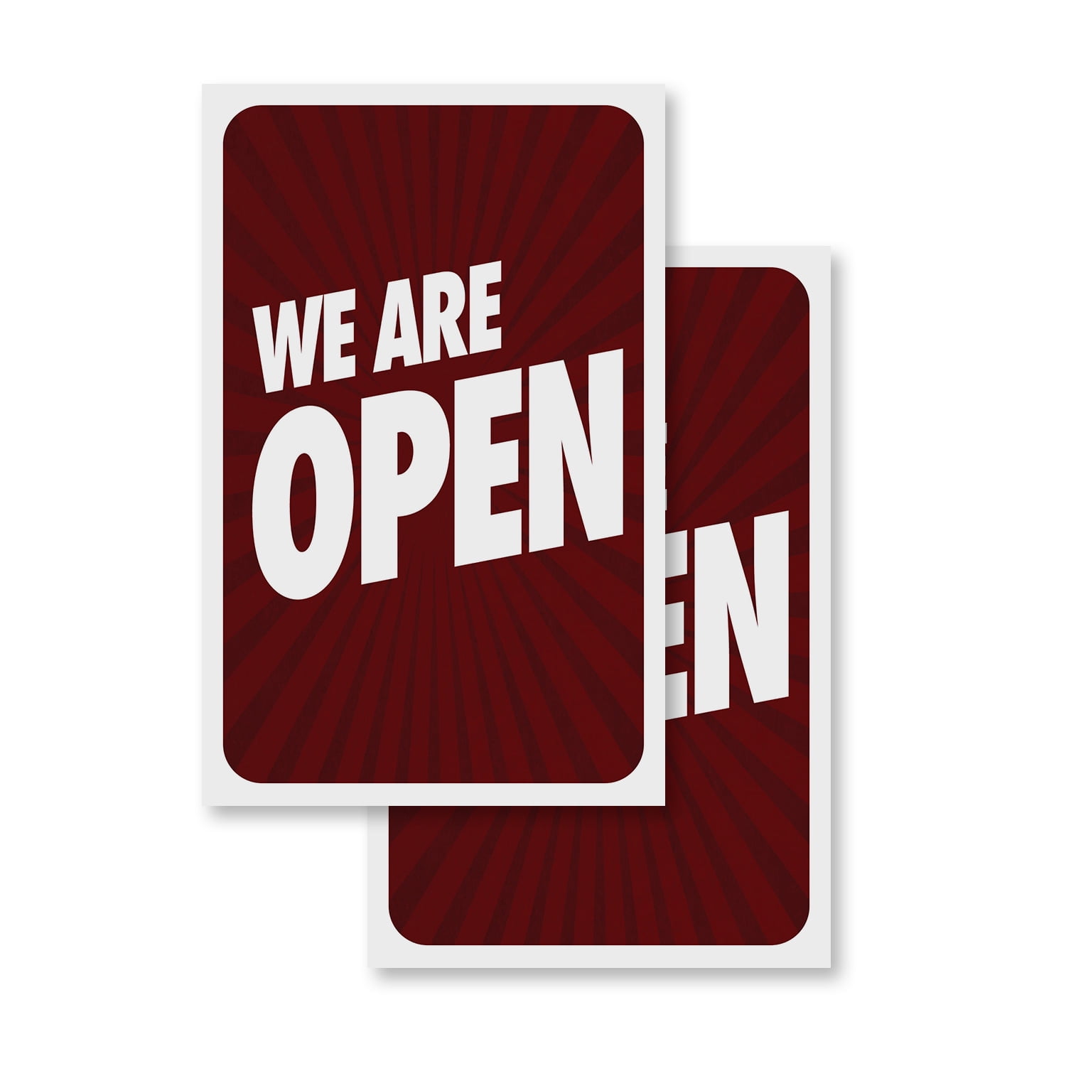 We Are Open (2-PACK) 24