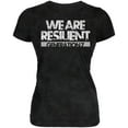 thumbnail image 1 of We Are Resilient Generation Z Juniors Soft T Shirt Charcoal Black Triblend X-LG, 1 of 1