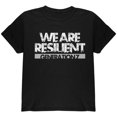 thumbnail image 1 of We Are Resilient Generation Z Youth T Shirt Black YMD, 1 of 1
