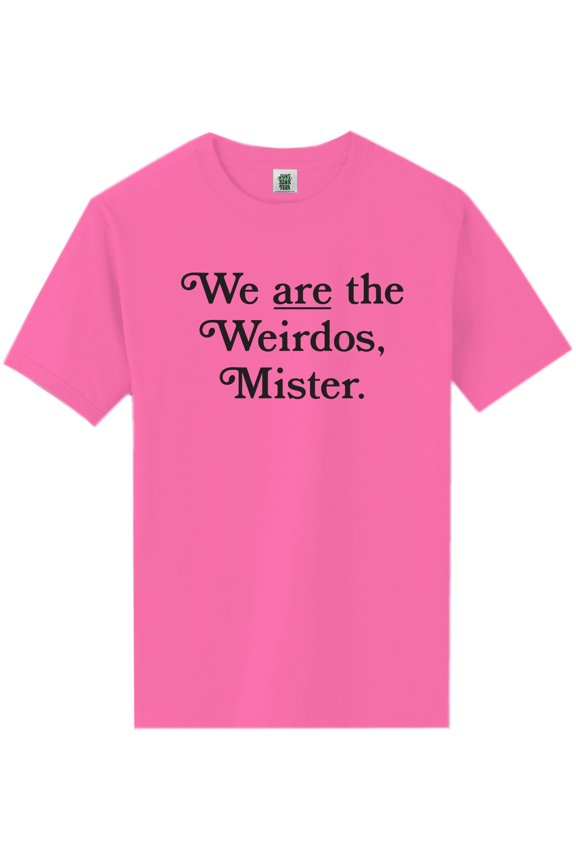 We Are The Weirdos, Mister Short Sleeve Neon T-Shirt