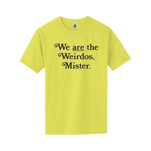 We Are The Weirdos, Mister Short Sleeve Neon T-Shirt