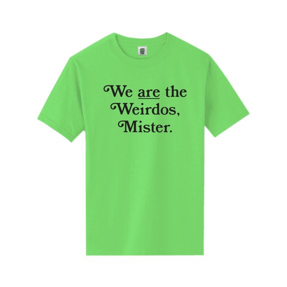 We Are The Weirdos, Mister Short Sleeve Neon T-Shirt