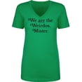 thumbnail image 1 of We Are The Weirdos, Mister Womens V-Neck T-Shirt, 1 of 2
