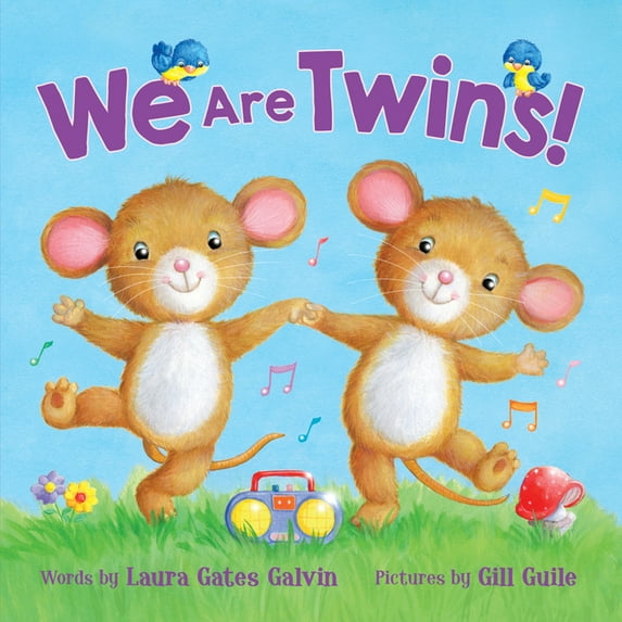 We Are Twins, (Board Book)