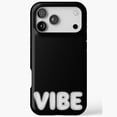 thumbnail image 1 of We Are Vibing Bubble Letter Text iPhone Case 17 11 12 13 14 15 16 Pro Max, 1 of 2
