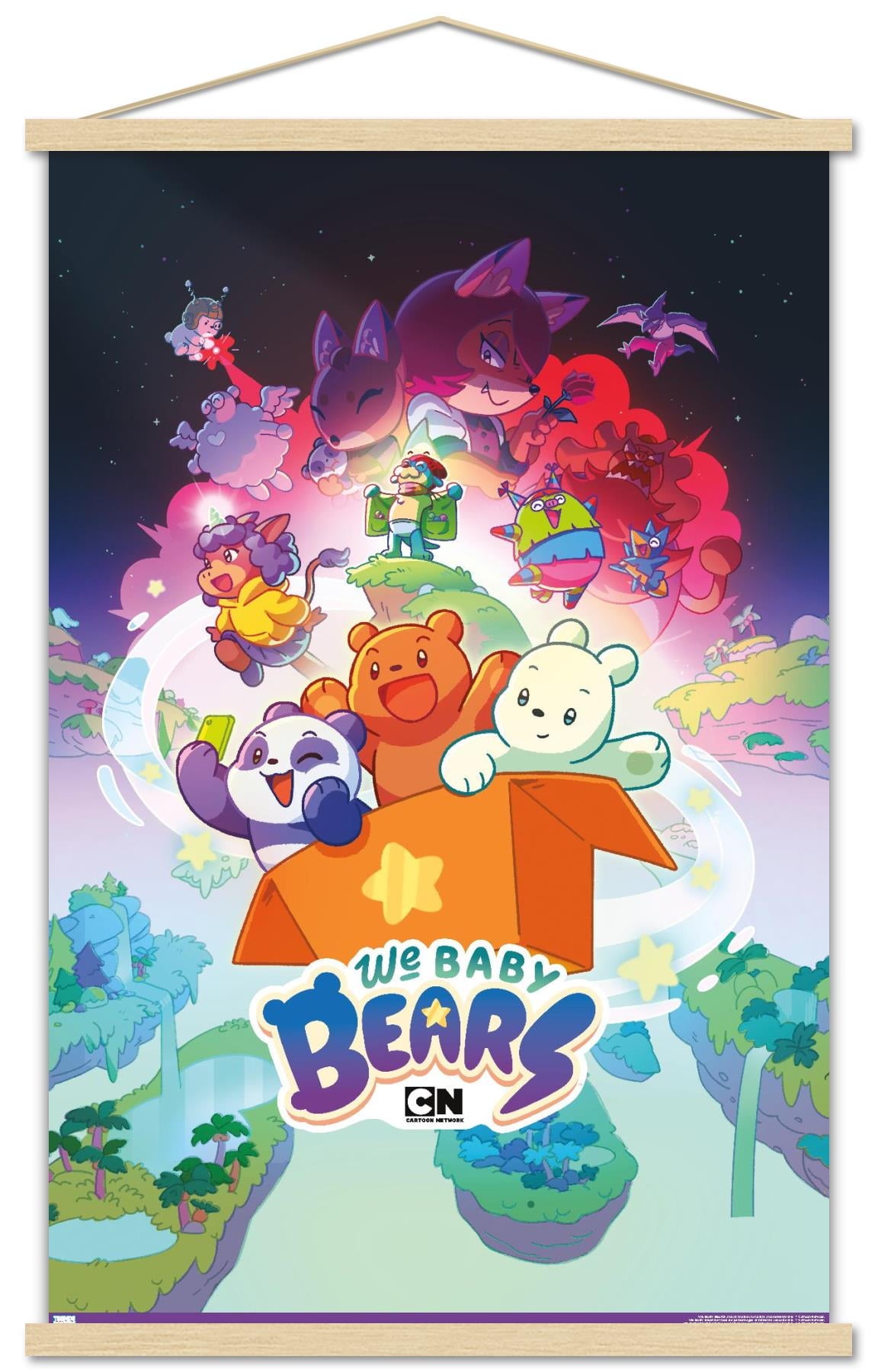 We Baby Bears - Key Art Wall Poster with Magnetic Frame, 22.375" x 34"