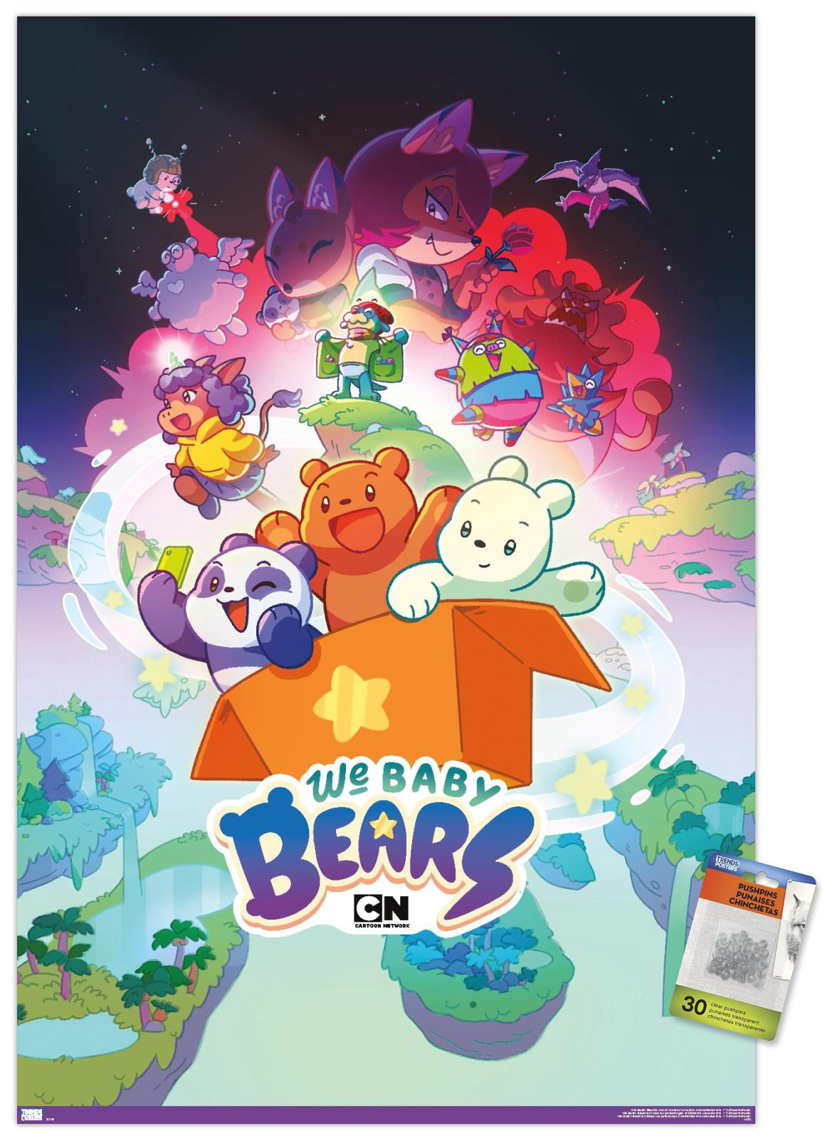 We Baby Bears - Key Art Wall Poster with Pushpins, 22.375" x 34"