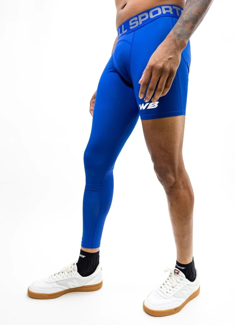 Elbourn Single Leg 3/4 Compression Tights, Unisex Sports Compression  Pants,One Leg Basketball Leg Sleeves(Short Left,XL) 