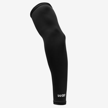 We Ball Sports Compression Arm Sleeve - Cooling, Moisture Wicking, Breathable For Basketball, Football, Baseball (Black)