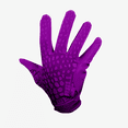 thumbnail image 1 of We Ball Sports Hypr-Grip Football Gloves, Men’s Sticky Silicone Palm Receiver Gloves, PURPLE (S), 1 of 5