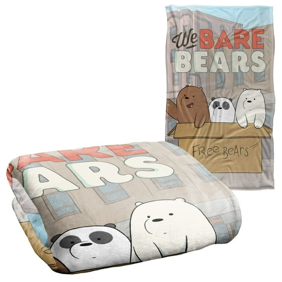 We Bare Bears Baby Bears Silky Touch Super Soft Throw Blanket 36" x 58"