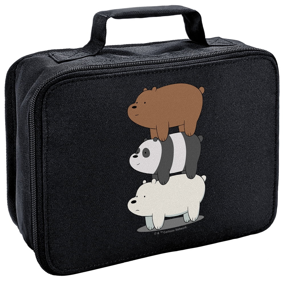 We Bare Bears Bear Stack Insulated Soft Sided Lunch Box - Reusable