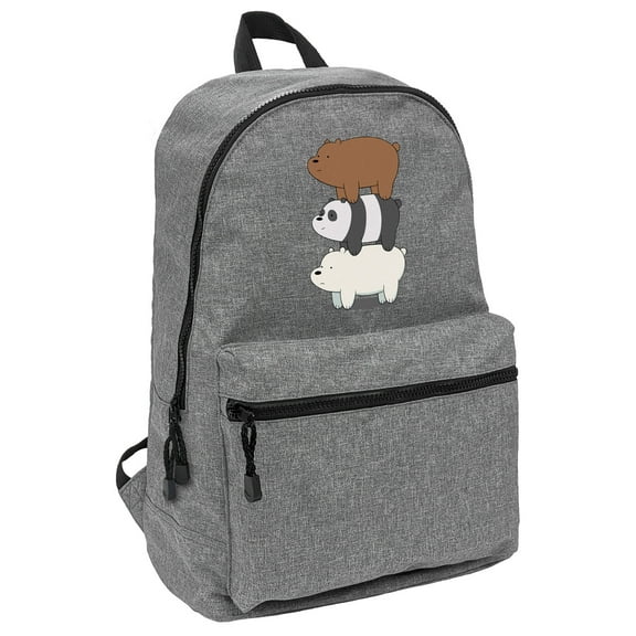We Bare Bears Bear Stack Lightweight Backpack for Work School Daily Use Packable for Travel