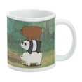 thumbnail image 1 of We Bare Bears Bear Stack White Mug, 1 of 5