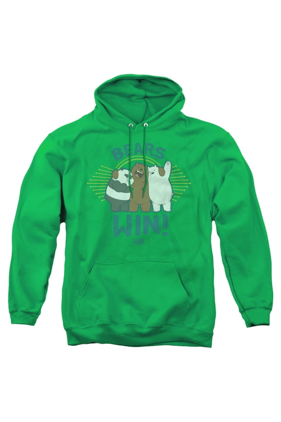 We Bare Bears - Bears Win - Pull-Over Hoodie - Large