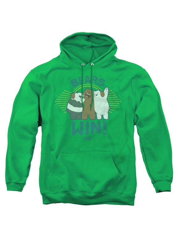 We Bare Bears - Bears Win - Pull-Over Hoodie - Medium