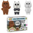 thumbnail image 1 of We Bare Bears Funko POP! Animation Grizz, Panda & Ice Bear Vinyl Figure [Flockled], 1 of 2