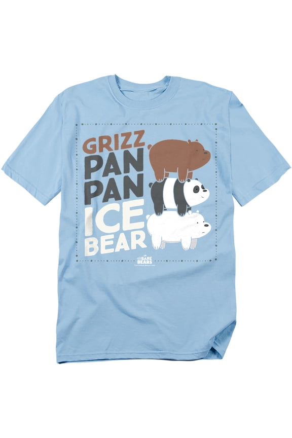 T-Shirt Grizz Pan Pan Ice Bear Unisex Graphic Tee For Men & Women