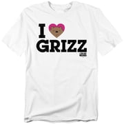 We Bare Bears - Heart Grizz - Short Sleeve Shirt - XX-Large