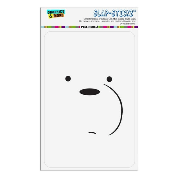 We Bare Bears Ice Bear Home Business Office Sign