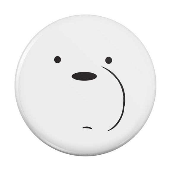 We Bare Bears Ice Bear Kitchen Refrigerator Locker Button Magnet