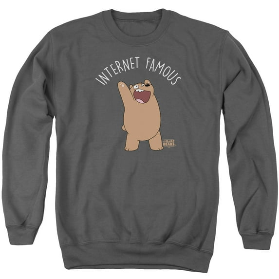 We Bare Bears - Internet Famous - Crewneck Sweatshirt - Medium