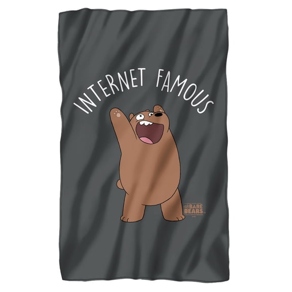 We Bare Bears Internet Famous Fleece Blanket 36' x 58'