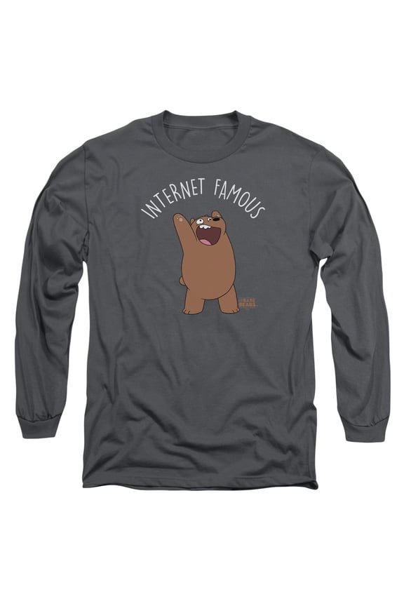 We Bare Bears - Internet Famous - Long Sleeve Shirt - Medium