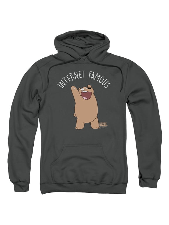 We Bare Bears - Internet Famous - Pull-Over Hoodie - Large