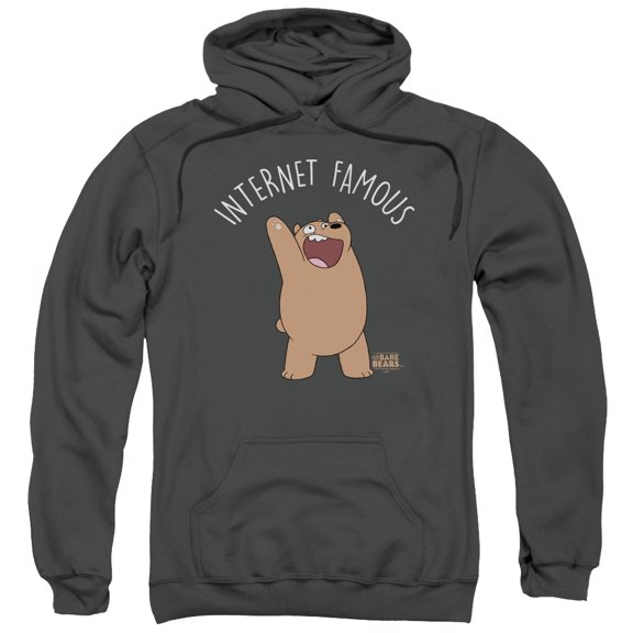 We Bare Bears - Internet Famous - Pull-Over Hoodie - Large