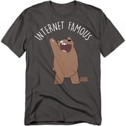 We Bare Bears - Internet Famous - Short Sleeve Shirt - Small