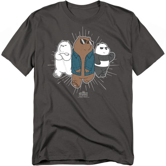 We Bare Bears T-Shirt Jacket Unisex Graphic Tee For Men & Women