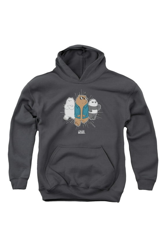 We Bare Bears - Jacket - Youth Hooded Sweatshirt - Large
