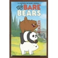 thumbnail image 1 of We Bare Bears - Key Art Wall Poster, 14.725" x 22.375", Framed, 1 of 6