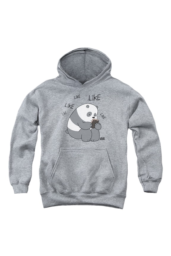 We Bare Bears - Like Like Like - Youth Hooded Sweatshirt - Medium