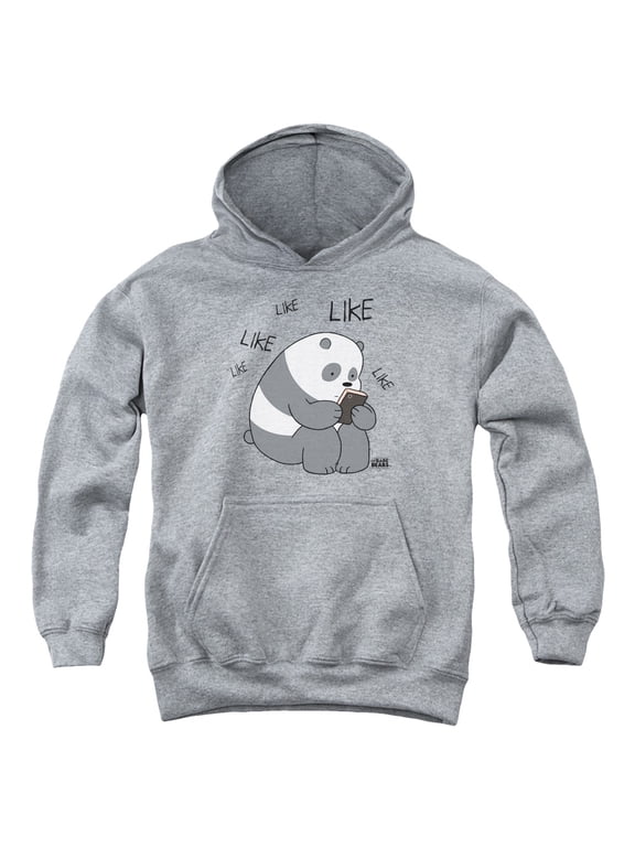 We Bare Bears - Like Like Like - Youth Hooded Sweatshirt - Small