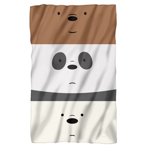 We Bare Bears Stack Fleece Blanket 36' x 58'