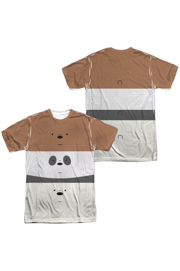 We Bare Bears - Stack (Front/Back Print) - Short Sleeve Shirt - XXX-Large
