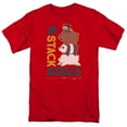 thumbnail image 1 of We Bare Bears Stack Goals S/S Adult 18/1 T-Shirt Red, 1 of 2