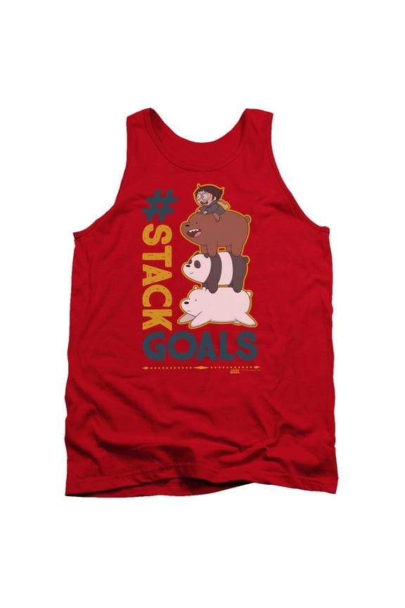We Bare Bears - Stack Goals - Tank Top - Small