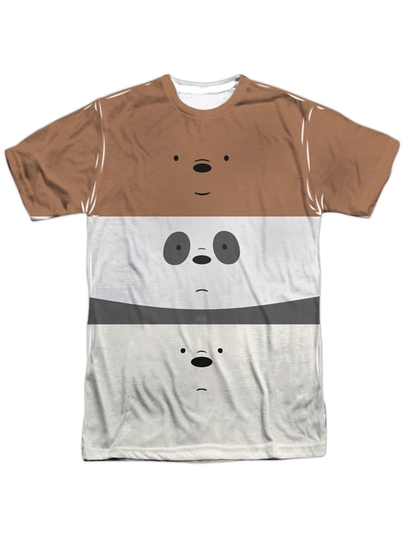 We Bare Bears - Stack - Short Sleeve Shirt - Small