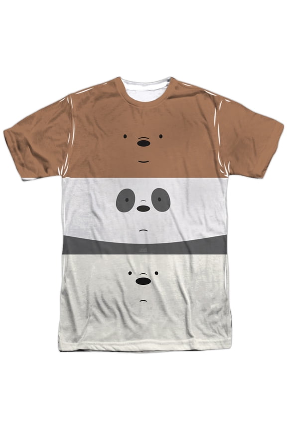 We Bare Bears - Stack - Short Sleeve Shirt - Small