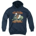 thumbnail image 1 of We Bare Bears Stay Together Kids Pull-Over Hoodie (Medium) for Youth Boys and Girls, Navy, 1 of 5
