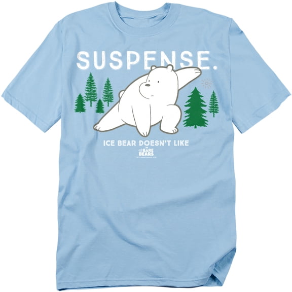 We Bare Bears T-Shirt Suspense Unisex Graphic Tee For Men & Women