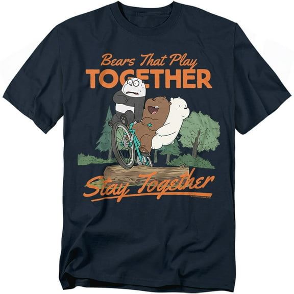 We Bare Bears T-Shirt Stay Together Unisex Graphic Tee for Men & Women