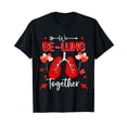 thumbnail image 1 of We Be-Lung Together Respiratory Therapist Valentine Hearts T-Shirt, 1 of 5